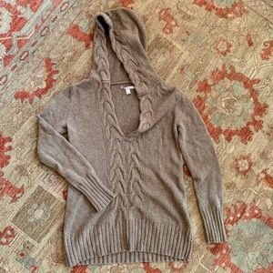 Old navy wooly tunic hooded sweater